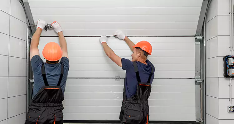 Garage Door Bottom Panel Repair in Tampa, FL
