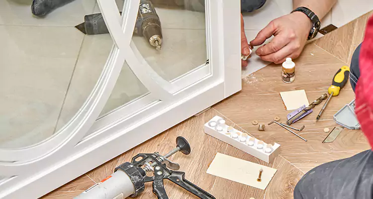 Interior Patio Door Casing Repair in Tampa, FL